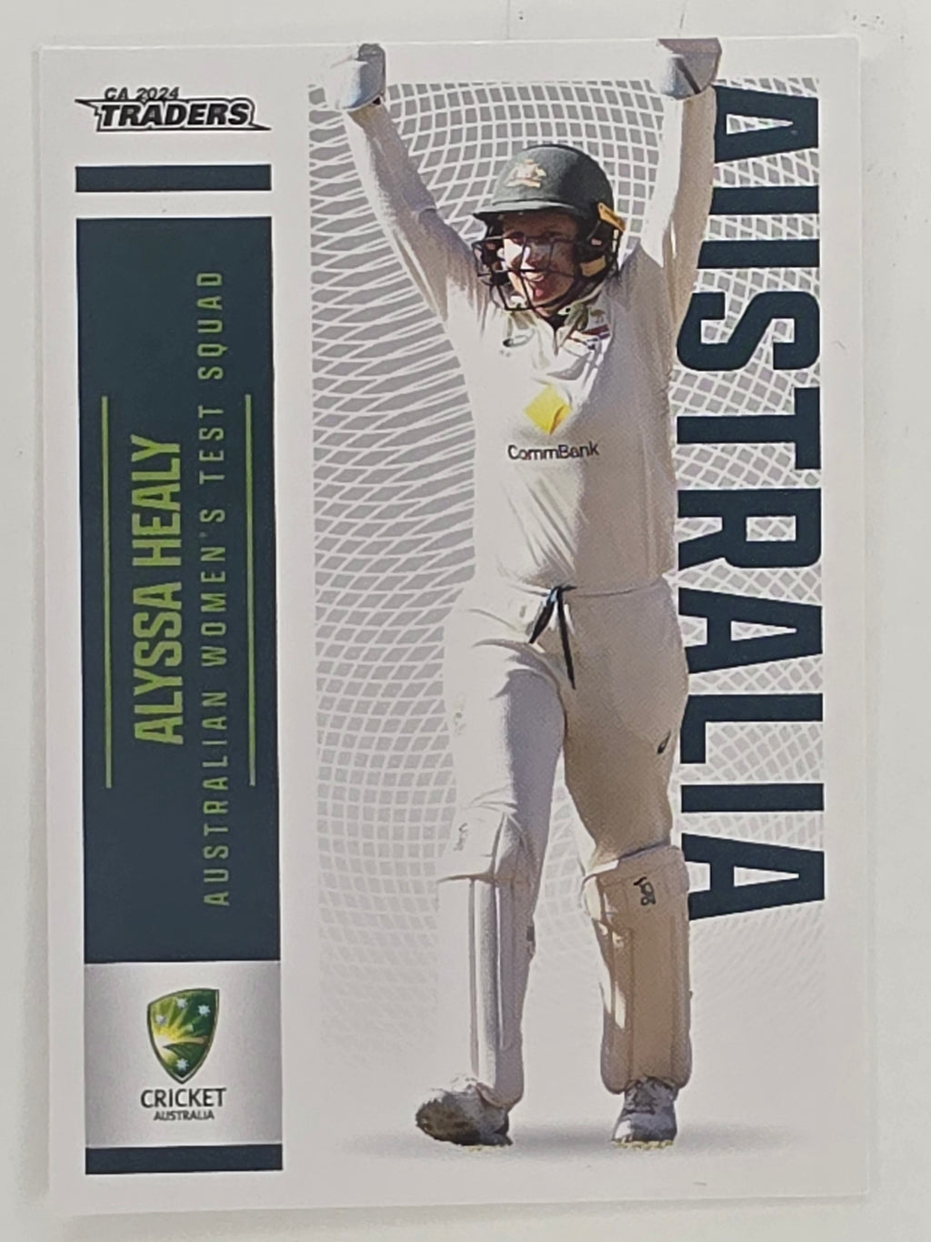 2024–25 Cricket Traders Base Card #030 Alyssa Healy Australian Women's Test WBBL