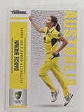 2024–25 Cricket Traders Base Card #037 Darcie Brown Australian Women's ODI WBBL