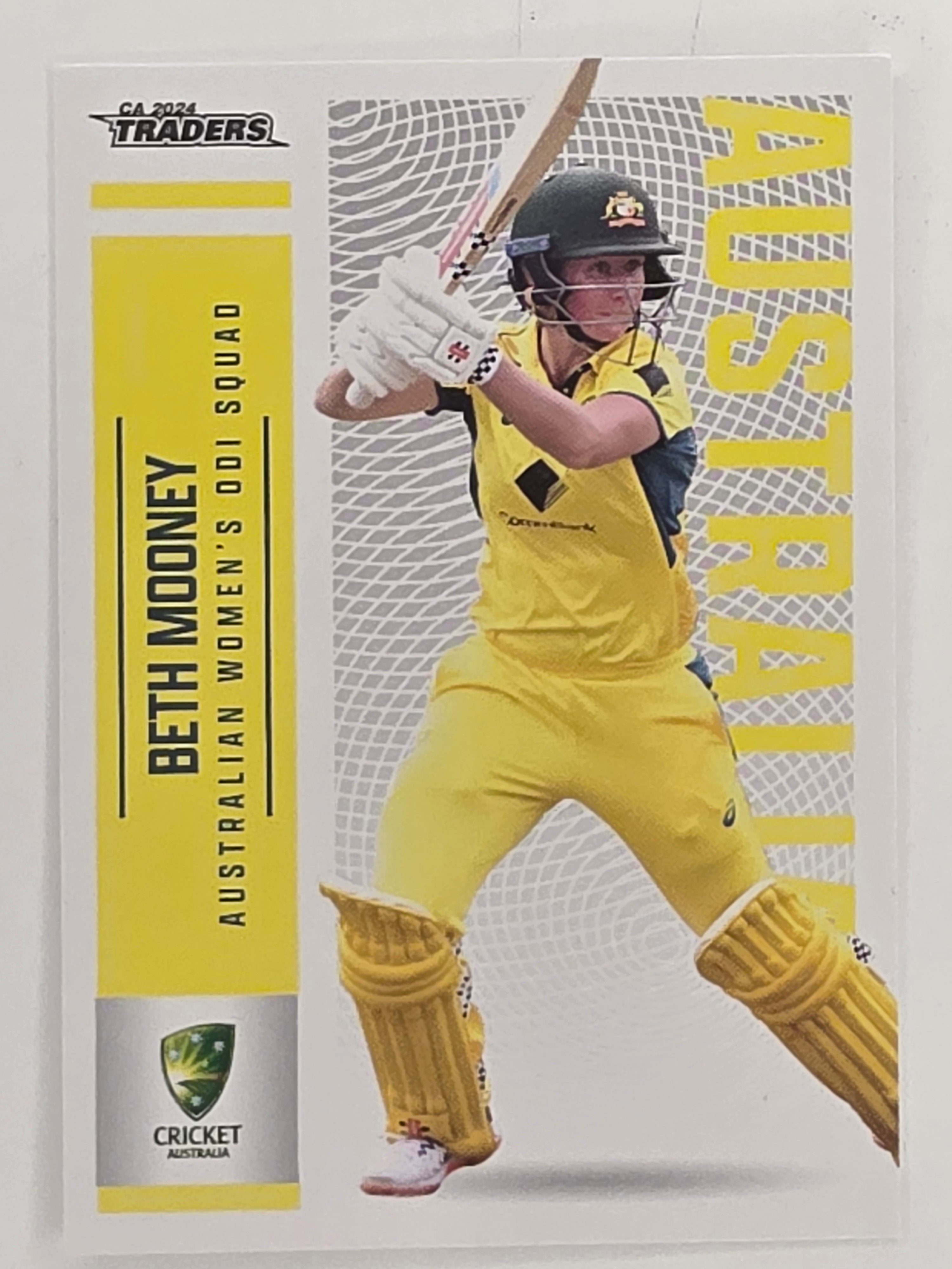 2024–25 Cricket Traders Base Card #043 Beth Mooney Australian Women's ODI WBBL
