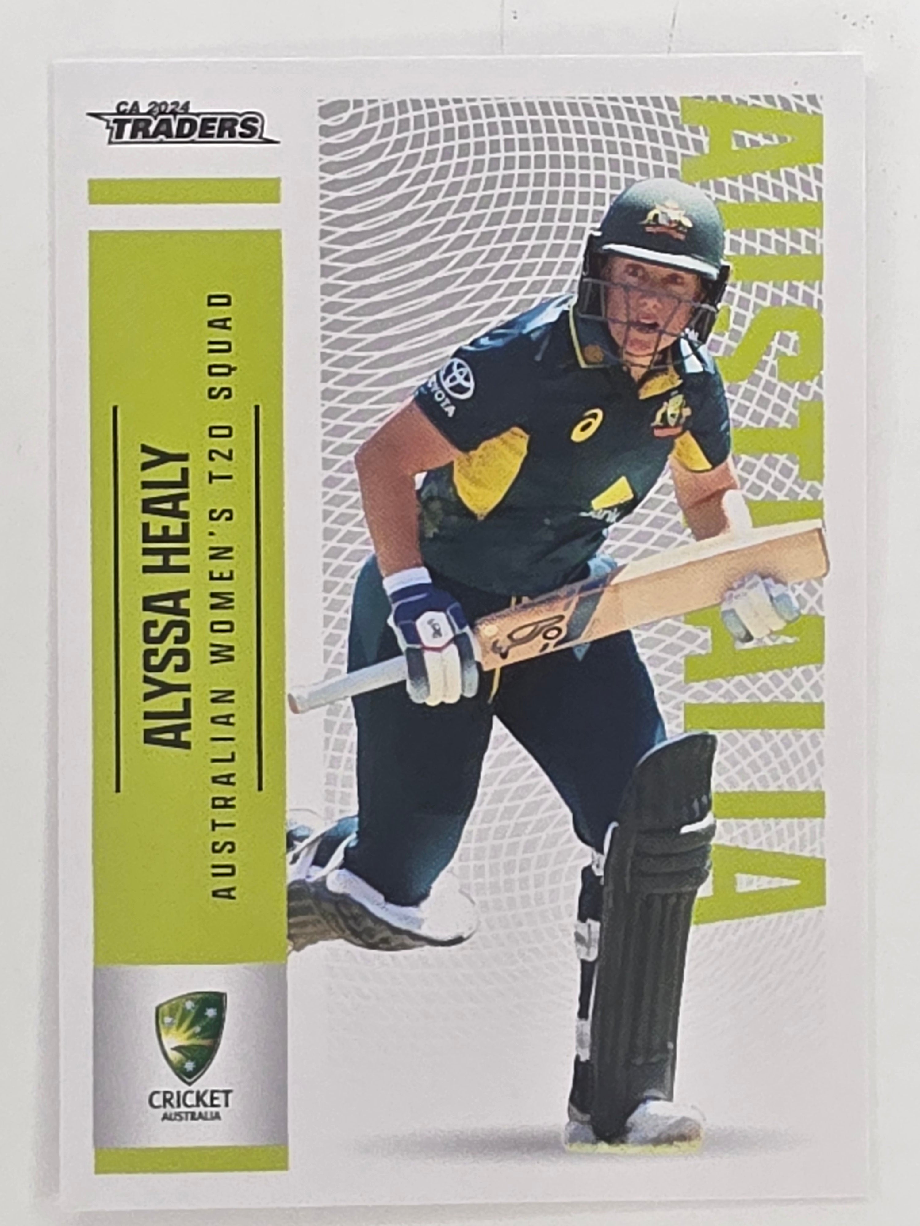 2024–25 Cricket Traders Base Card #048 Alyssa Healy Australian Women's T20 WBBL