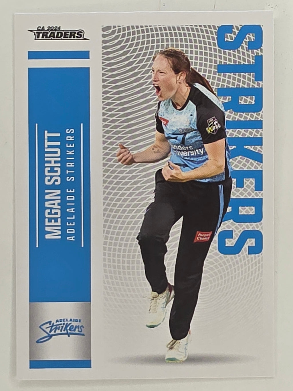 2024–25 Cricket Traders Base Card #065 Megan Schutt Adelaide Strikers WBBL