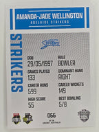 2024–25 Cricket Traders Base Card #066 Amanda-Jade Wellington Adelaide Strikers WBBL