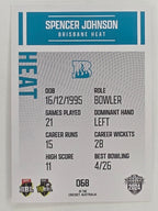 2024–25 Cricket Traders Base Card #068 Spencer Johnson Brisbane Heat
