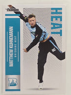 2024–25 Cricket Traders Base Card #070 Matthew Kuhnemann Brisbane Heat