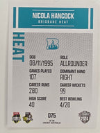 2024–25 Cricket Traders Base Card #075 Nicola Hancock Brisbane Heat WBBL