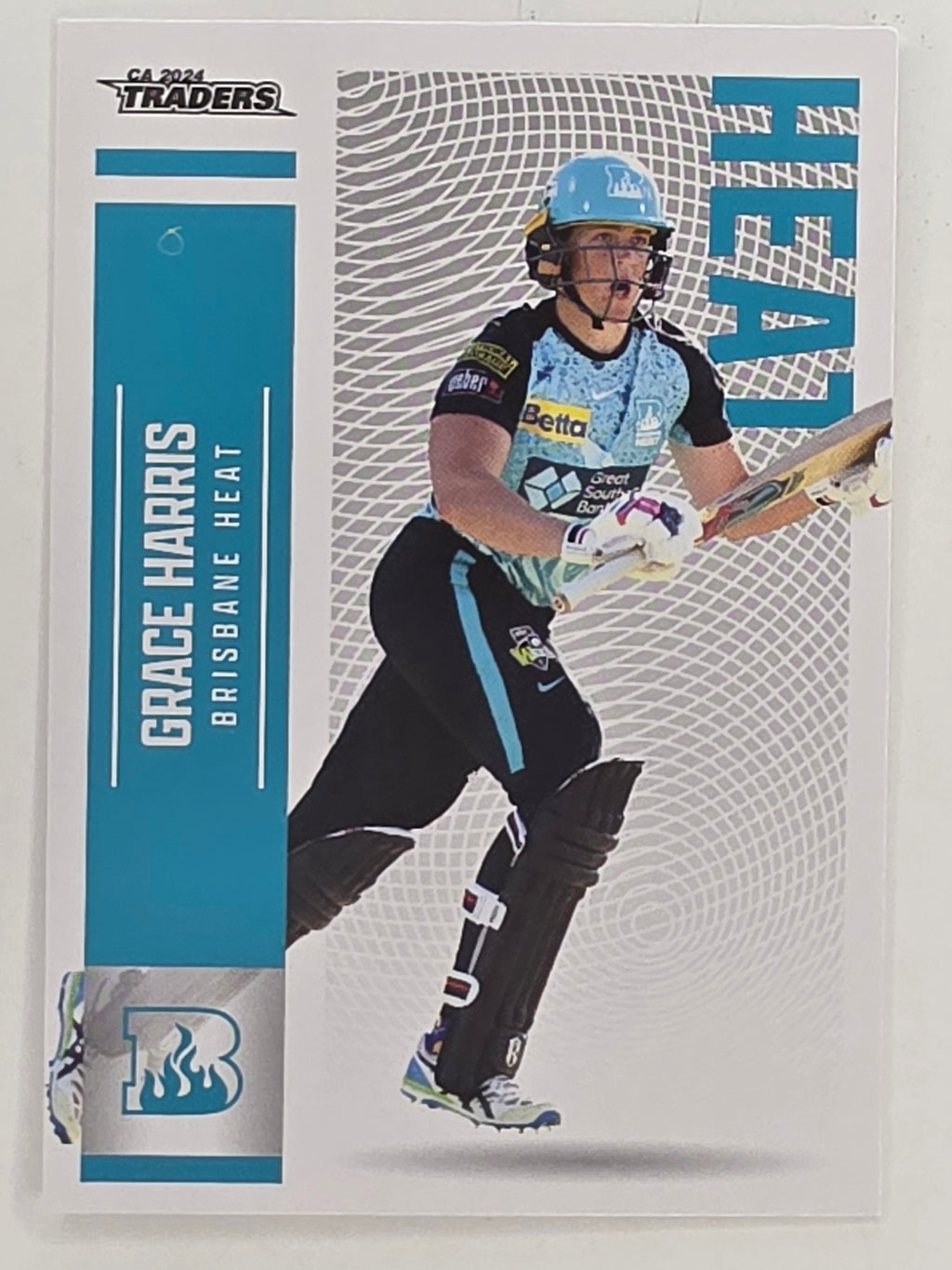 2024–25 Cricket Traders Base Card #076 Grace Harris Brisbane Heat WBBL