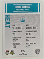 2024–25 Cricket Traders Base Card #076 Grace Harris Brisbane Heat WBBL