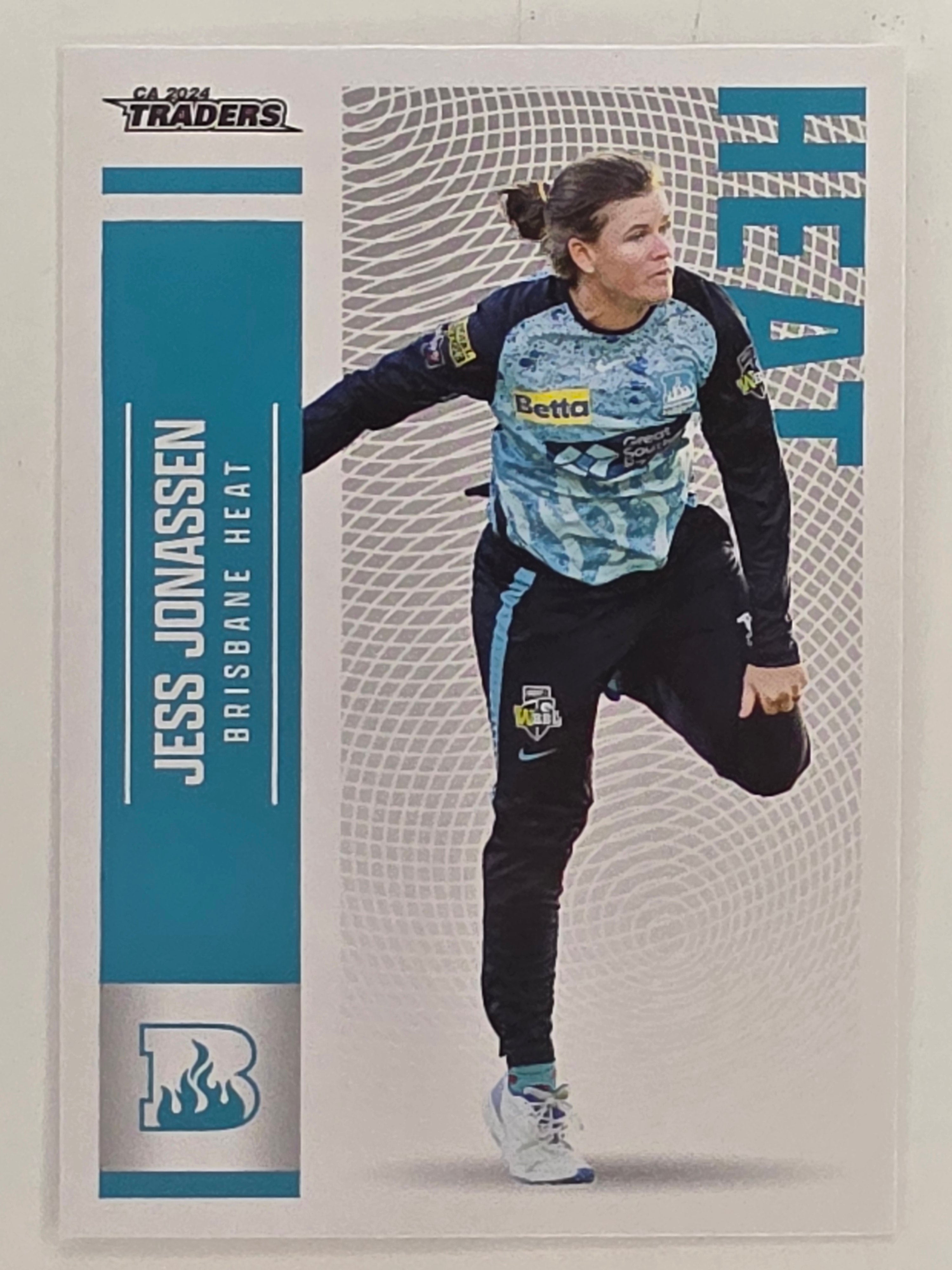 2024–25 Cricket Traders Base Card #077 Jess Jonassen Brisbane Heat WBBL