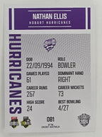 2024–25 Cricket Traders Base Card #081 Nathan Ellis Hobart Hurricanes