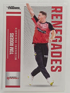 2024–25 Cricket Traders Base Card #095 Tom Rogers Melbourne Renegades