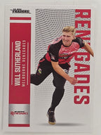 2024–25 Cricket Traders Base Card #096 Will Sutherland Melbourne Renegades
