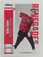 2024–25 Cricket Traders Base Card #098 Adam Zampa Melbourne Renegades