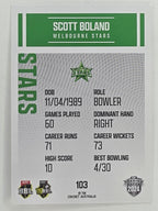 2024–25 Cricket Traders Base Card #103 Scott Boland Melbourne Stars