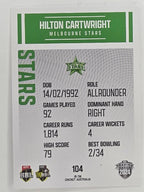 2024–25 Cricket Traders Base Card #104 Hilton Cartwright Melbourne Stars