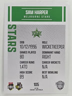 2024–25 Cricket Traders Base Card #105 Sam Harper Melbourne Stars