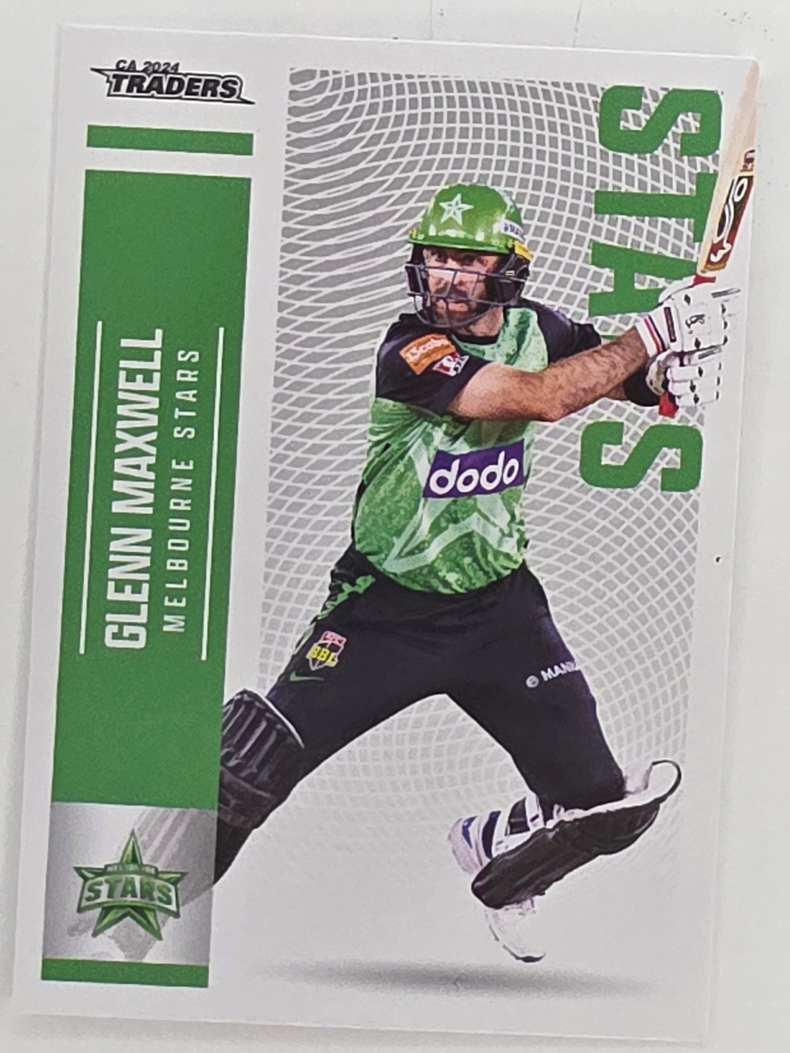 2024–25 Cricket Traders Base Card #106 Glenn Maxwell Melbourne Stars