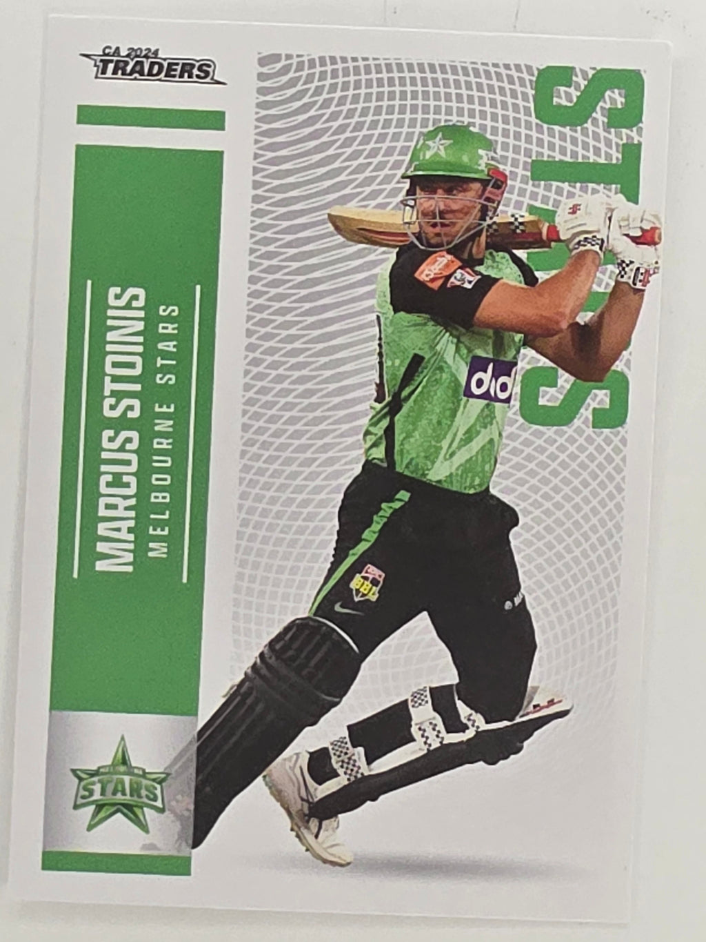 2024–25 Cricket Traders Base Card #109 Marcus Stoinis Melbourne Stars