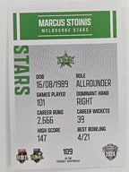 2024–25 Cricket Traders Base Card #109 Marcus Stoinis Melbourne Stars