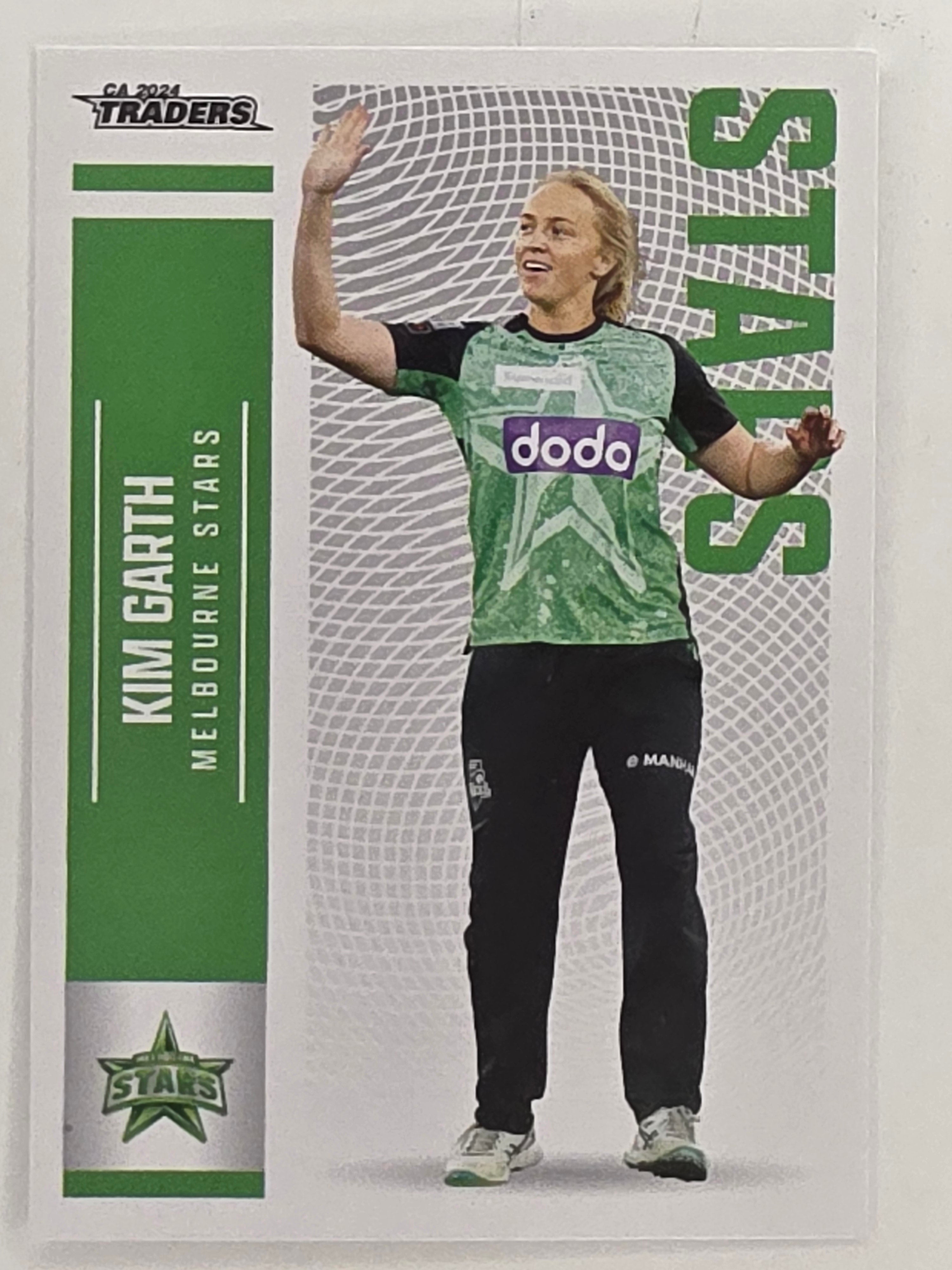 2024–25 Cricket Traders Base Card #112 Kim Garth Melbourne Stars WBBL