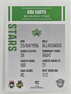2024–25 Cricket Traders Base Card #112 Kim Garth Melbourne Stars WBBL