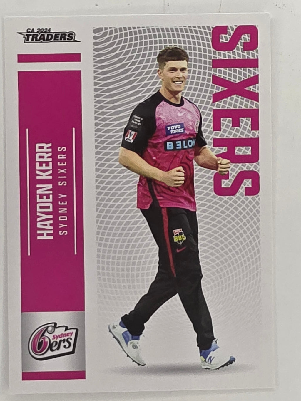 2024–25 Cricket Traders Base Card #131 Hayden Kerr Sydney Sixers