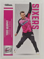 2024–25 Cricket Traders Base Card #132 Todd Murphy Sydney Sixers