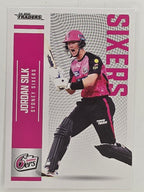 2024–25 Cricket Traders Base Card #134 Jordan Silk Sydney Sixers