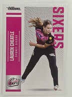 2024–25 Cricket Traders Base Card #135 Lauren Cheatle Sydney Sixers WBBL