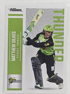 2024–25 Cricket Traders Base Card #141 Matthew Gilkes Sydney Thunder