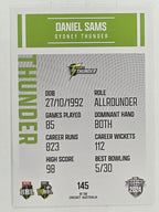 2024–25 Cricket Traders Base Card #145 Daniel Sams Sydney Thunder
