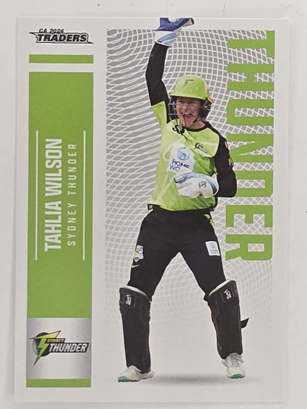 2024–25 Cricket Traders Base Card #150 Tahlia Wilson Sydney Thunder WBBL