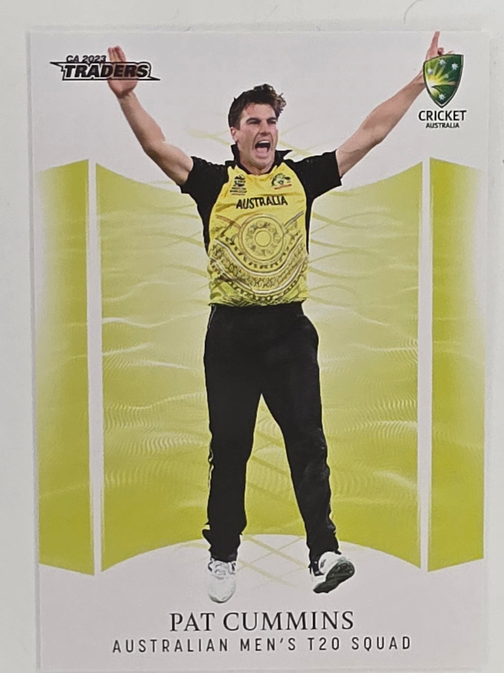 2023/24 Cricket Traders Base Card #019 Pat Cummins Australian Men’s T20