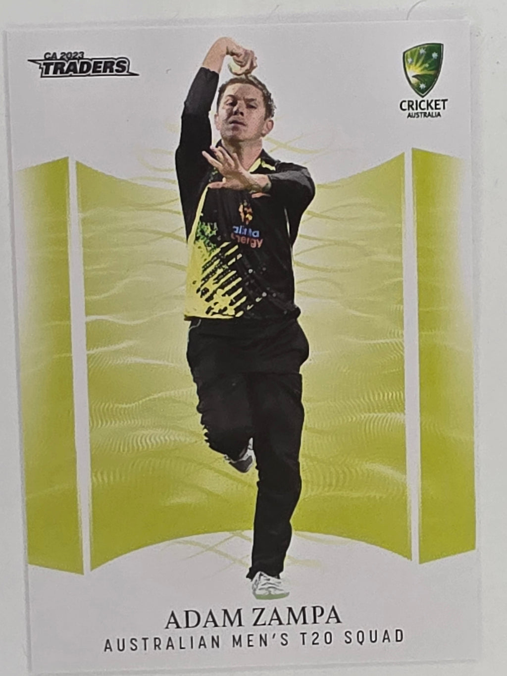 2023/24 Cricket Traders Base Card #027 Adam Zampa Australian Men’s T20
