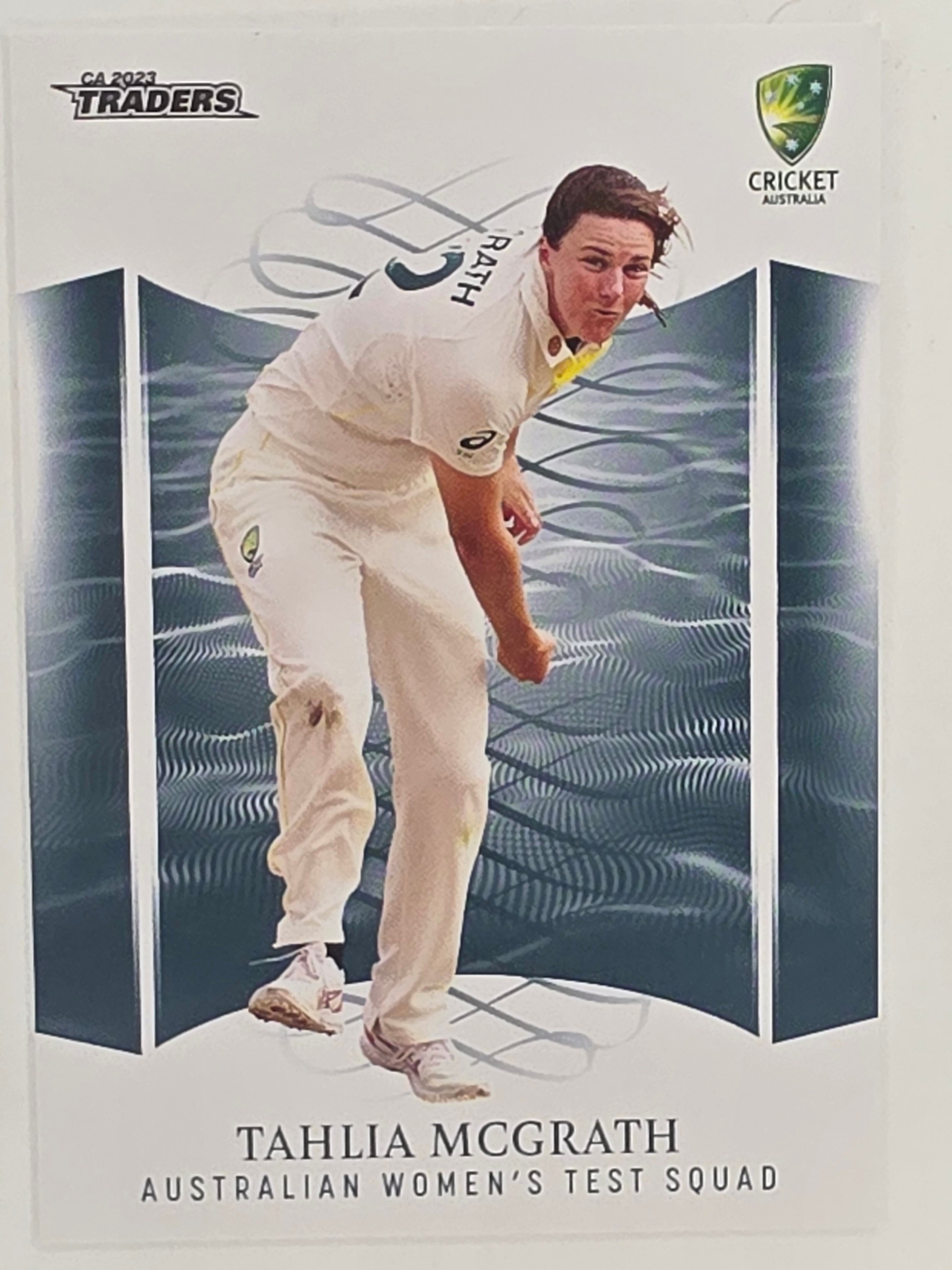 2023/24 Cricket Traders Base Card #033 Tahlia McGrath Australian Women’s Test WBBL