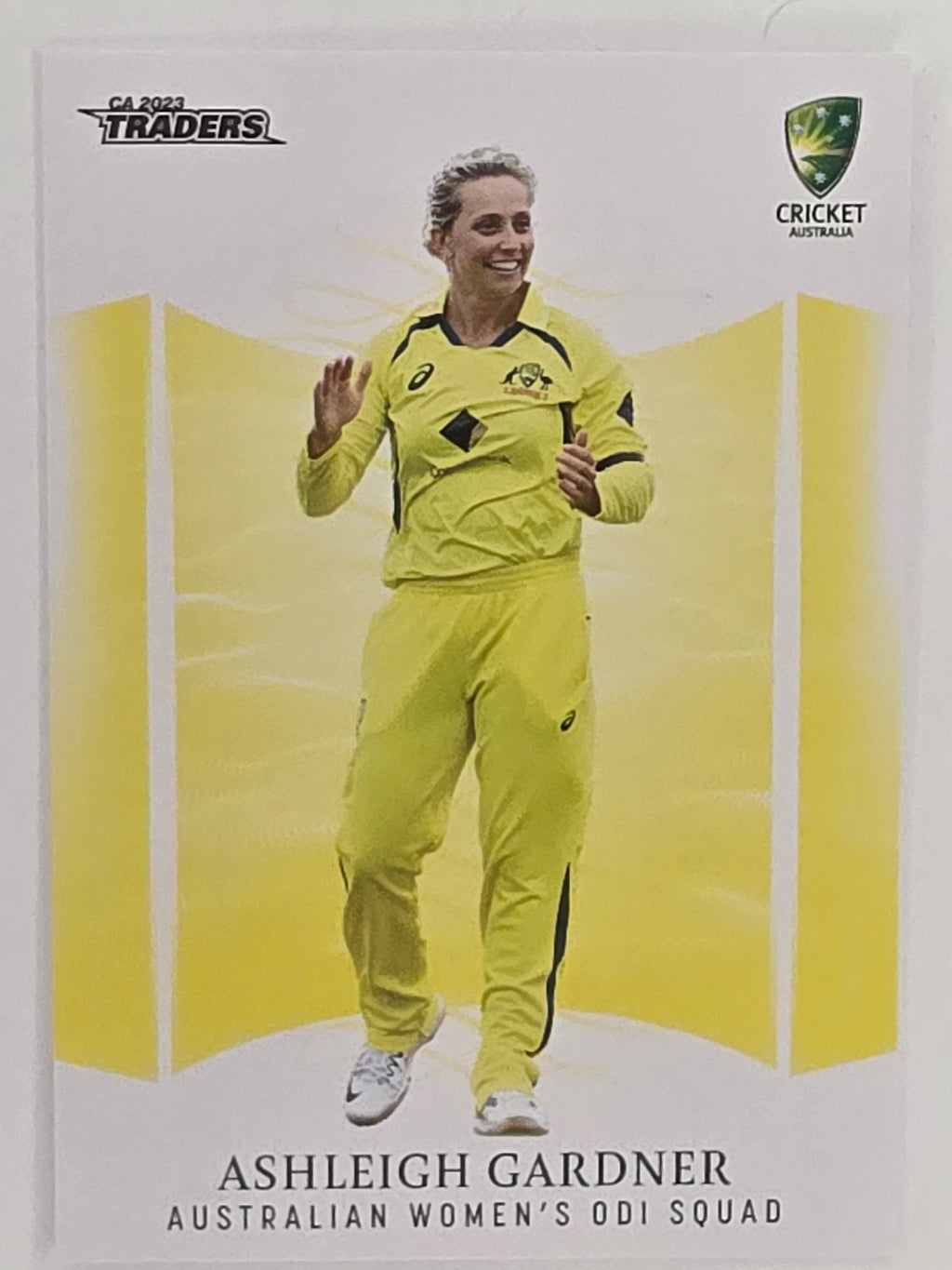 2023/24 Cricket Traders Base Card #038 Ashleigh Gardner Australian Women’s ODI WBBL