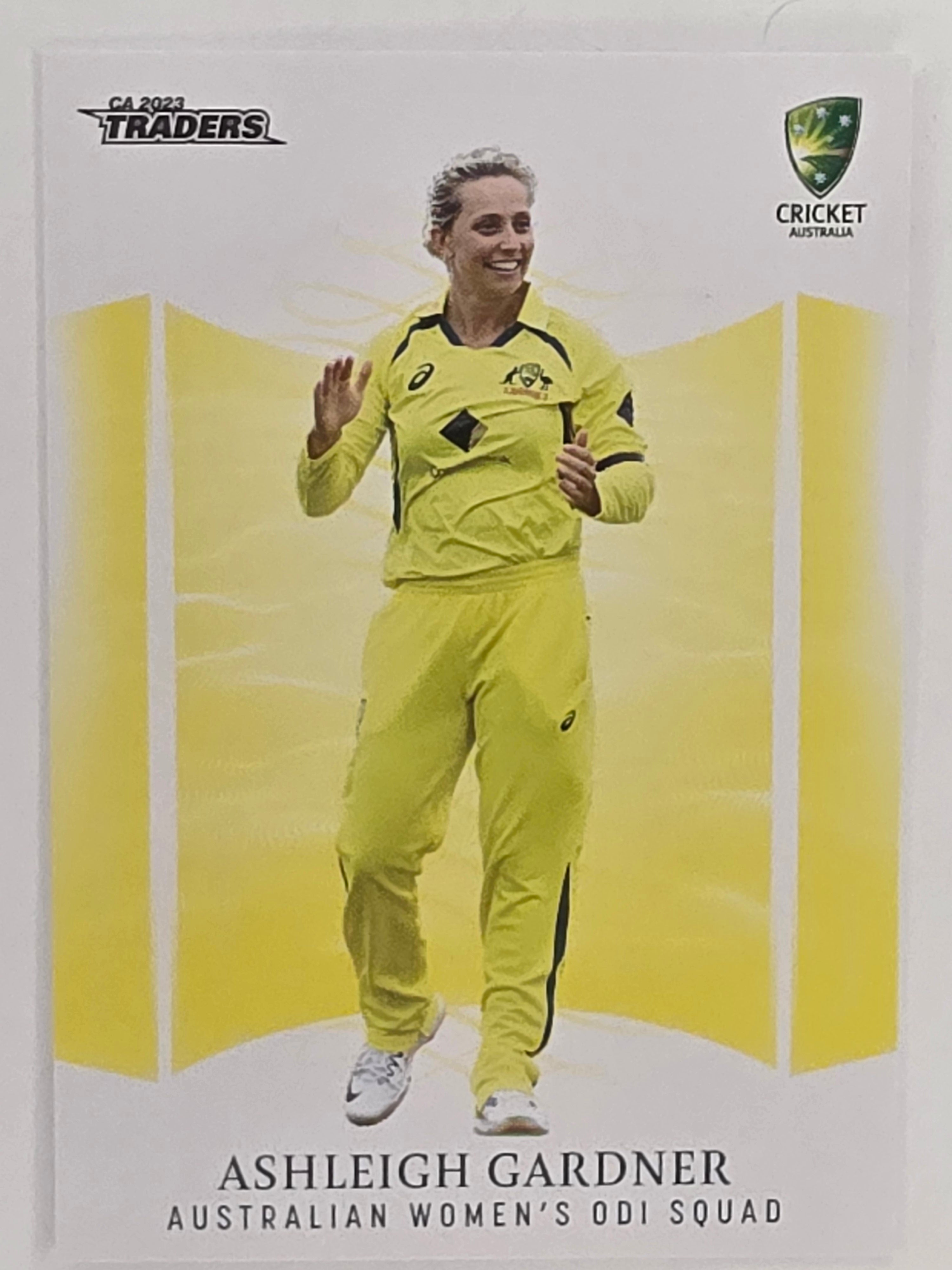 2023/24 Cricket Traders Base Card #038 Ashleigh Gardner Australian Women’s ODI WBBL
