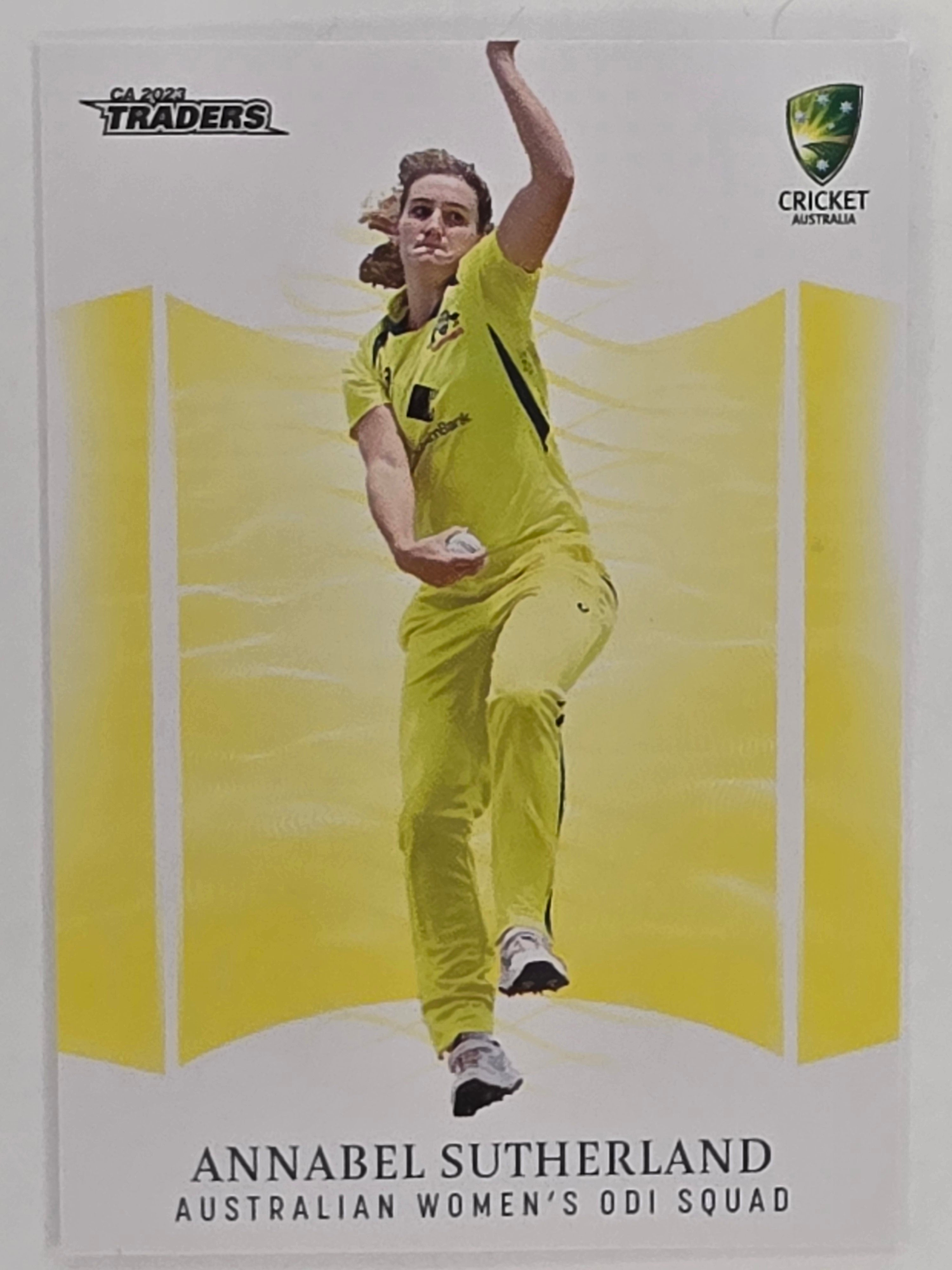 2023/24 Cricket Traders Base Card #045 Annabel Sutherland Australian Women’s ODI WBBL