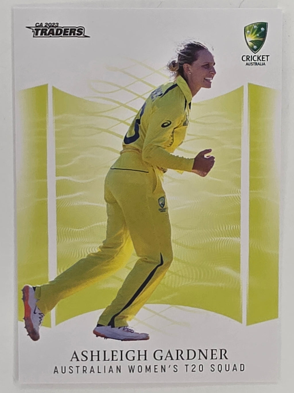 2023/24 Cricket Traders Base Card #047 Ashleigh Gardner Australian Women’s T20 WBBL