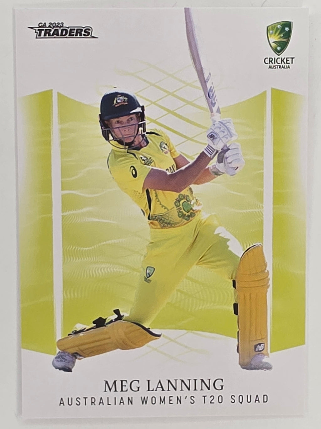 2023/24 Cricket Traders Base Card #049 Meg Lanning Australian Women’s T20 WBBL