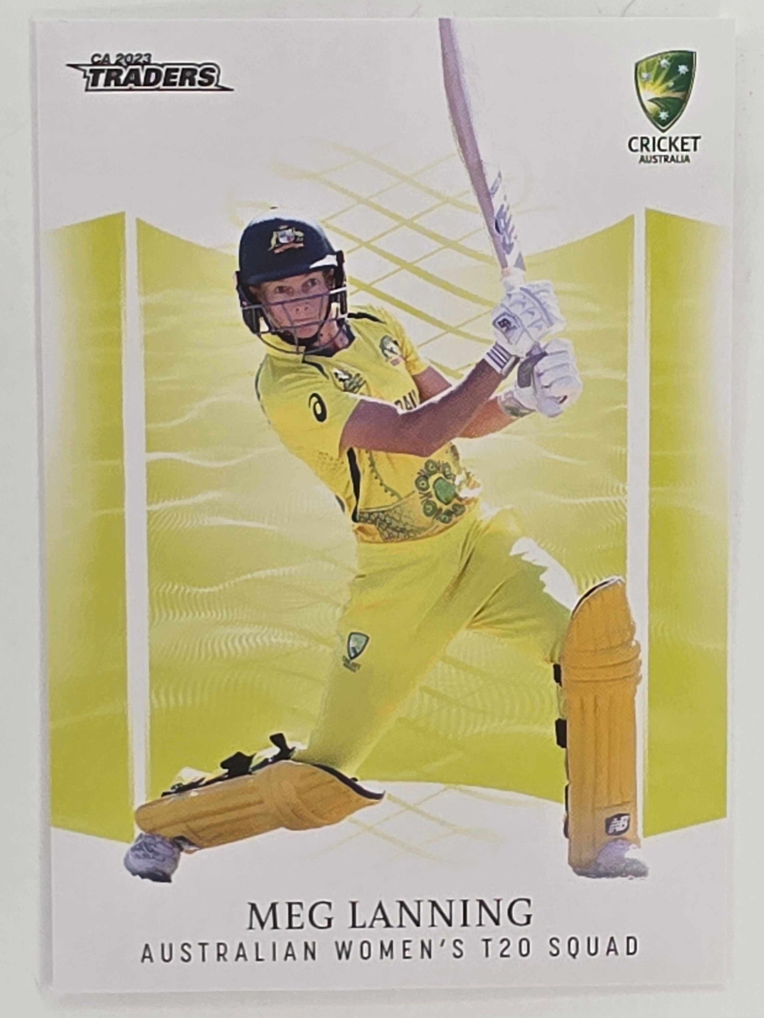 2023/24 Cricket Traders Base Card #049 Meg Lanning Australian Women’s T20 WBBL