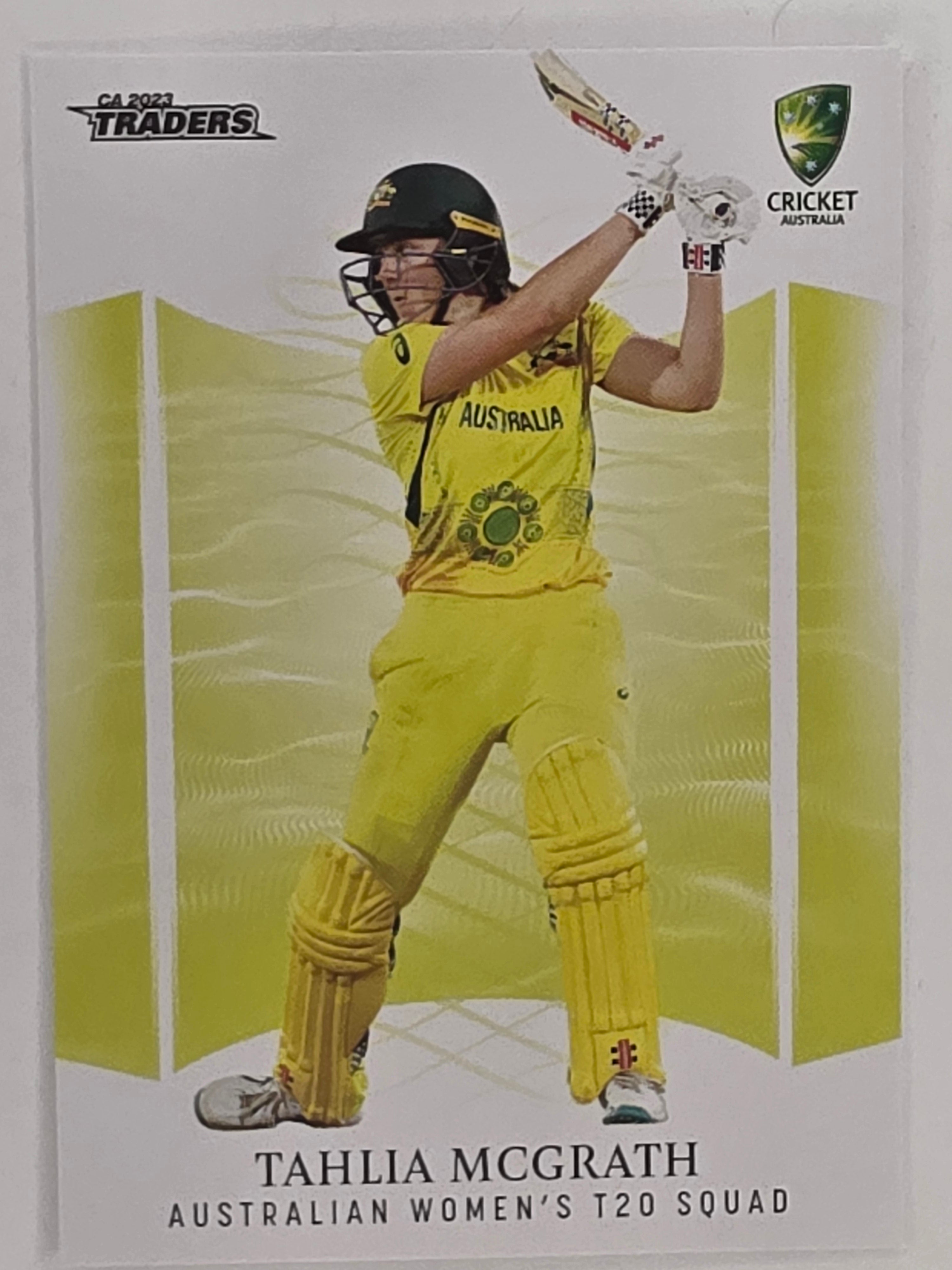 2023/24 Cricket Traders Base Card #050 Tahlia McGrath Australian Women’s T20 WBBL