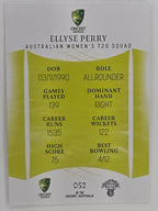 2023/24 Cricket Traders Base Card #052 Ellyse Perry Australian Women’s T20 WBBL