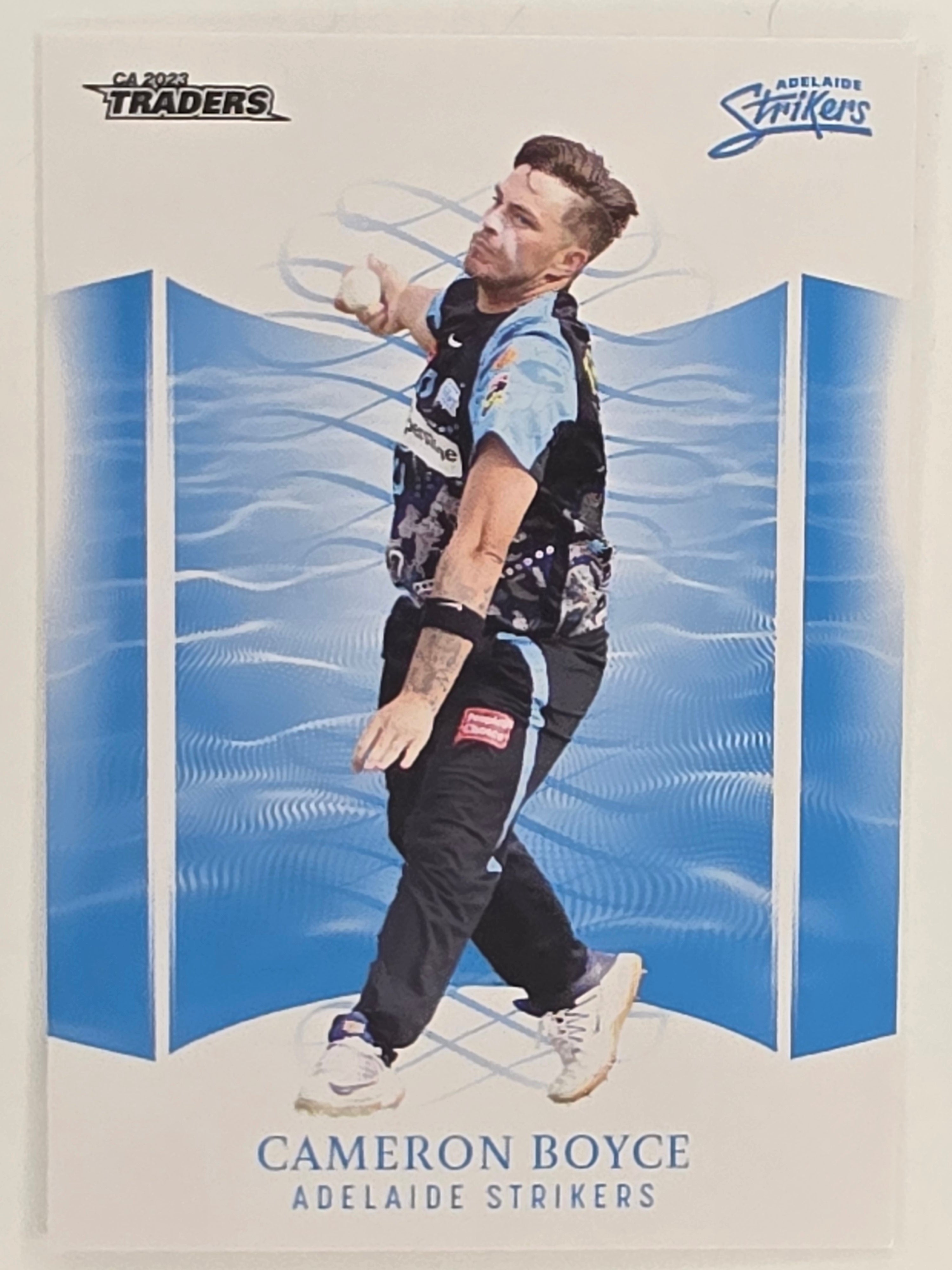 2023/24 Cricket Traders Base Card #056 Cameron Boyce Adelaide Strikers