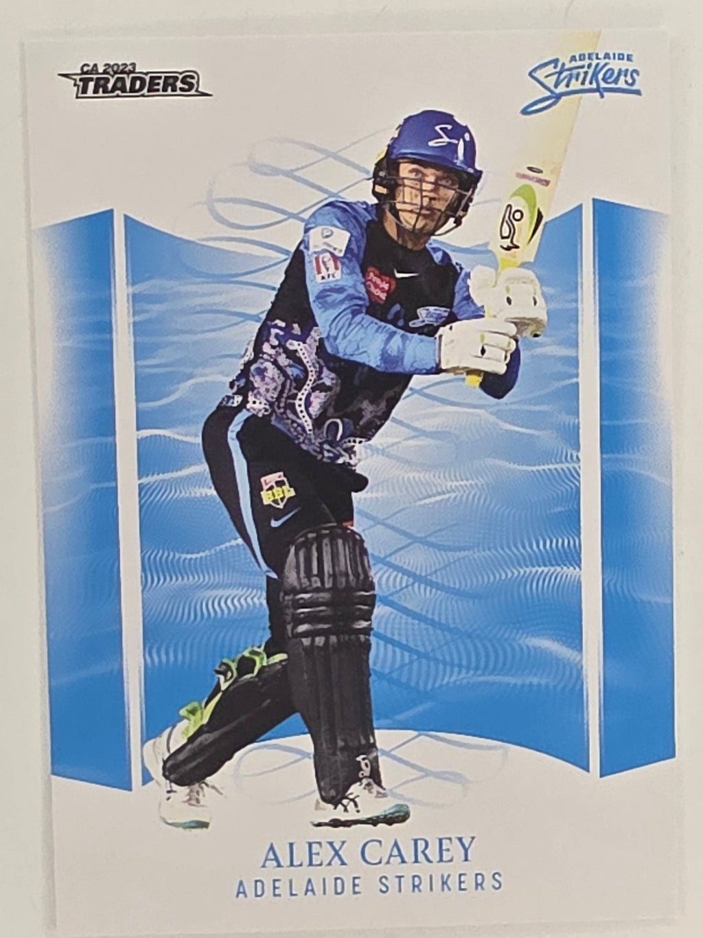2023/24 Cricket Traders Base Card #057 Alex Carey Adelaide Strikers