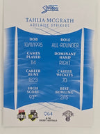 2023/24 Cricket Traders Base Card #064 Tahlia McGrath Adelaide Strikers WBBL