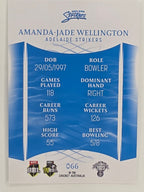 2023/24 Cricket Traders Base Card #066 Amanda-Jade Wellington Adelaide Strikers WBBL