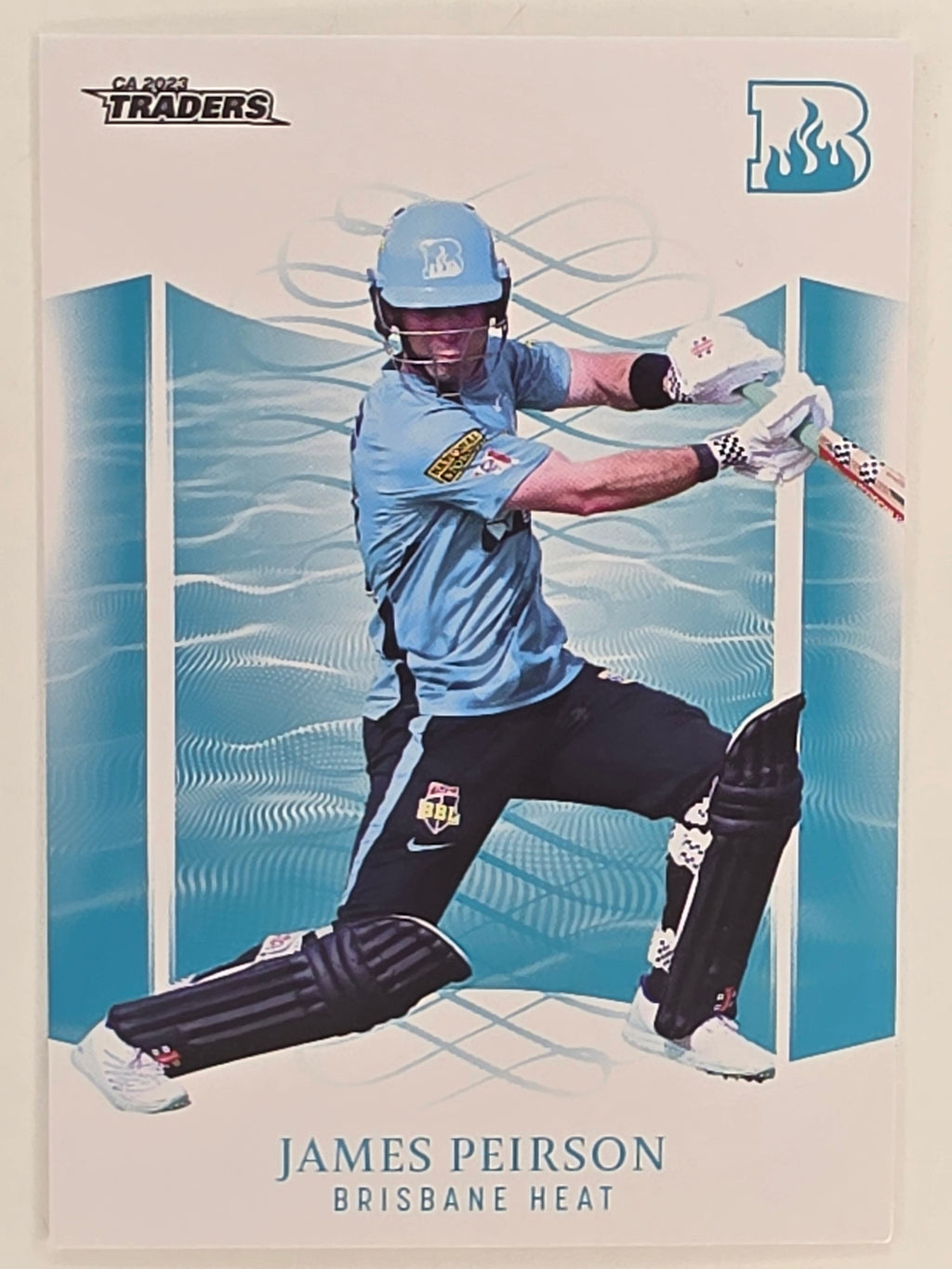 2023/24 Cricket Traders Base Card #072 James Peirson Brisbane Heat