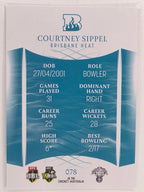 2023/24 Cricket Traders Base Card #078 Courtney Sippel Brisbane Heat WBBL