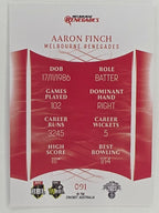 2023/24 Cricket Traders Base Card #091 Aaron Finch Melbourne Renegades