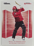 2023/24 Cricket Traders Base Card #097 Will Sutherland Melbourne Renegades